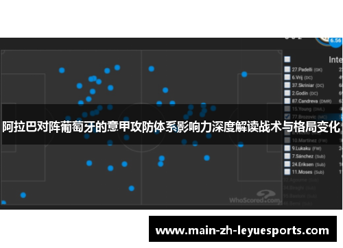 阿拉巴对阵葡萄牙的意甲攻防体系影响力深度解读战术与格局变化